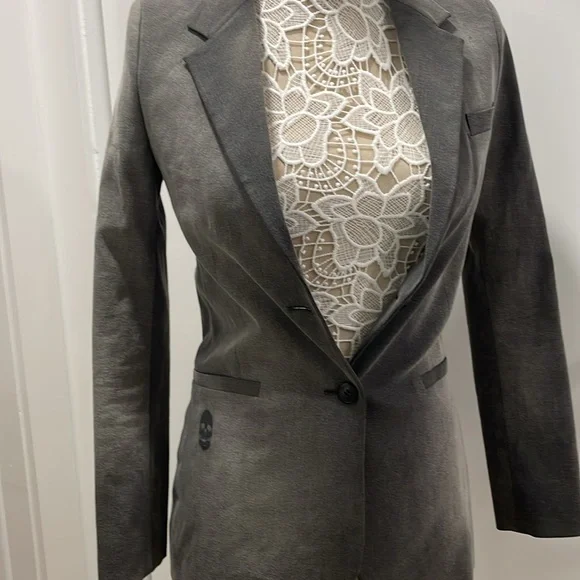 Philipp Plein Designer Skull Stud Blazer - Picture 4 of 11